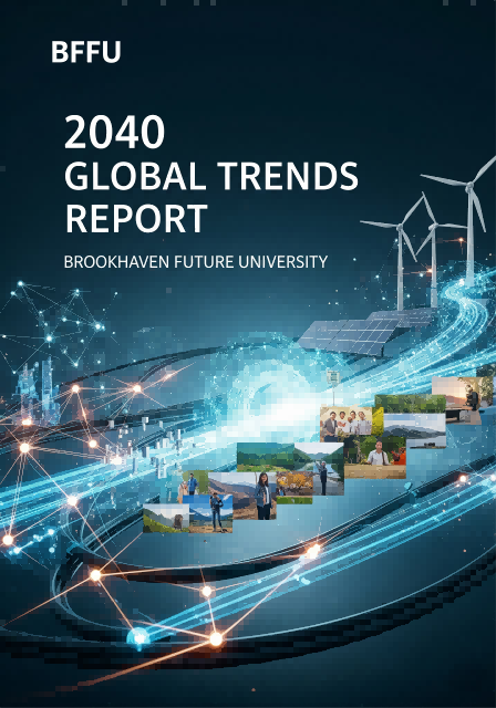 [Image of Global Trends 2040 Report illustration]