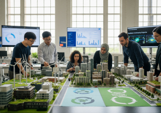 [Image of College of Sustainable Systems concept illustration]